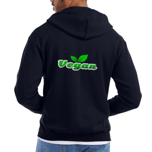 Pure Vegan Leaves - Champion Unisex Full Zip Hoodie