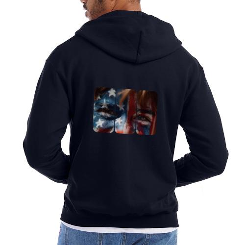 USA: Stars in Their Eyes - Champion Unisex Full Zip Hoodie