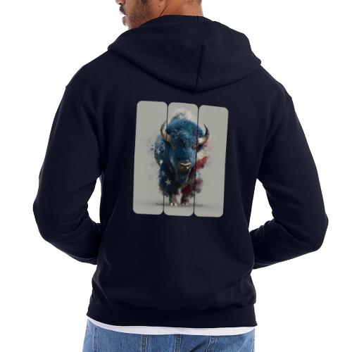 USA: Spirit of the Plains - Champion Unisex Full Zip Hoodie