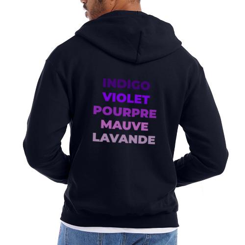 Shades of purple - Champion Unisex Full Zip Hoodie
