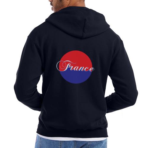 France Tricolore Circle - Champion Unisex Full Zip Hoodie