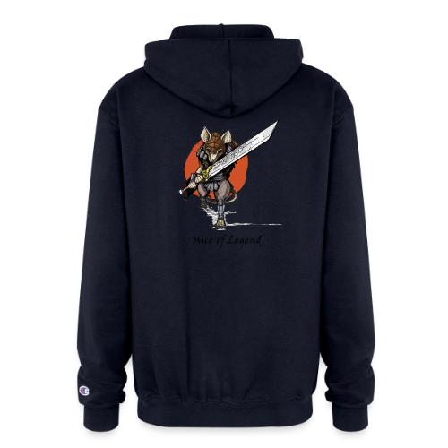 Mice of Legend - Mouse Warrior - Champion Unisex Full Zip Hoodie