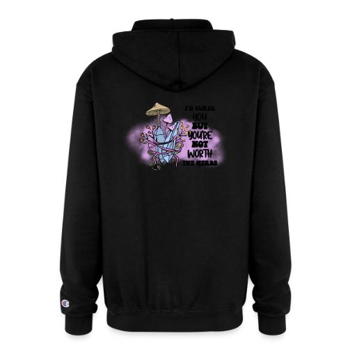 I'd Curse You, But... - Champion Unisex Full Zip Hoodie