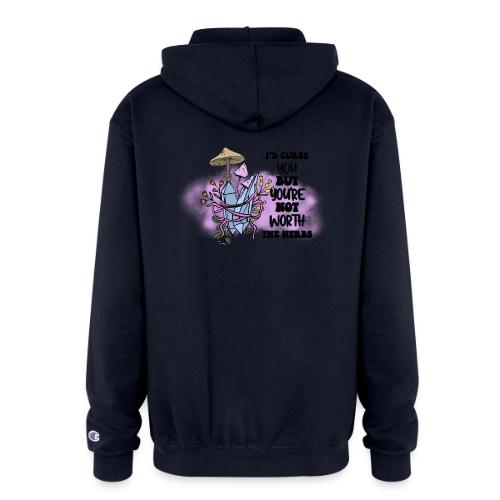 I'd Curse You, But... - Champion Unisex Full Zip Hoodie