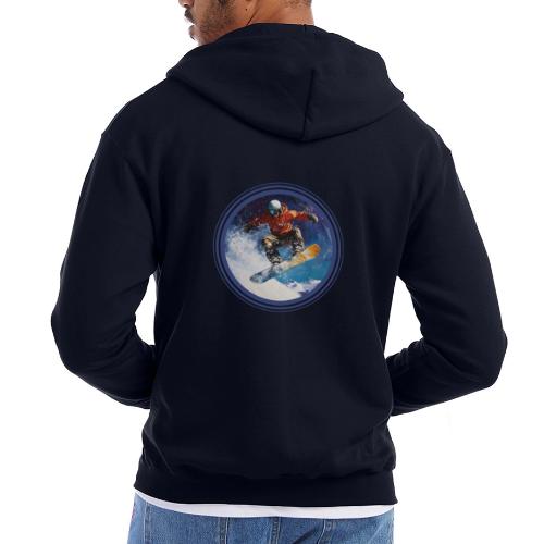 Snowboarding Rush - Champion Unisex Full Zip Hoodie