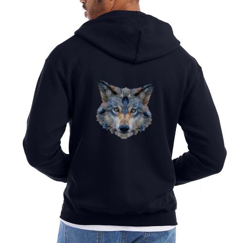 Wolf: Chromatic Wild Gaze - Champion Unisex Full Zip Hoodie