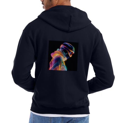 Snowboarding: Neon Gravity Ride - Champion Unisex Full Zip Hoodie