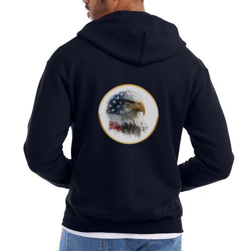 USA: Patriot Wing Emblem - Champion Unisex Full Zip Hoodie