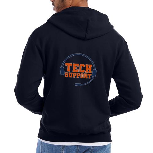 Tech Support Mode On - Champion Unisex Full Zip Hoodie