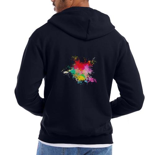 Psychedelic: Color Storm - Champion Unisex Full Zip Hoodie