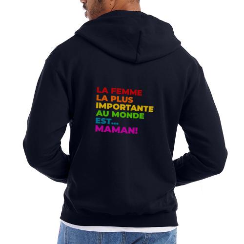 Maman : la femme la plus importante du monde - Champion Unisex Full Zip Hoodie