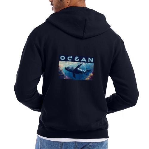 Ocean: Majestic Deep - Champion Unisex Full Zip Hoodie