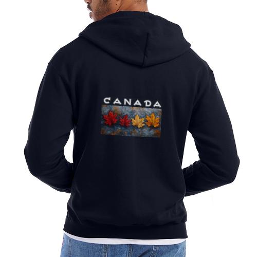 Colorful Canada Style - Champion Unisex Full Zip Hoodie