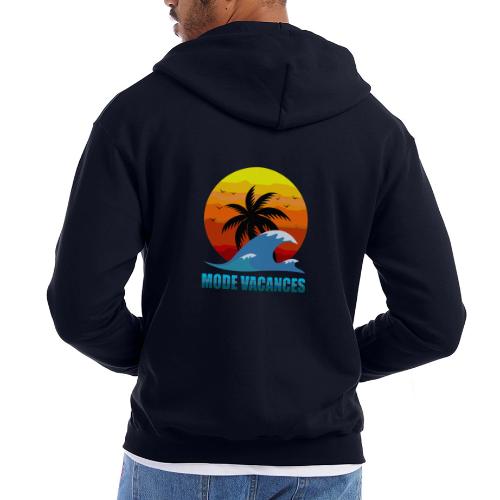 Vacation Mode: Tropical Escape - Champion Unisex Full Zip Hoodie