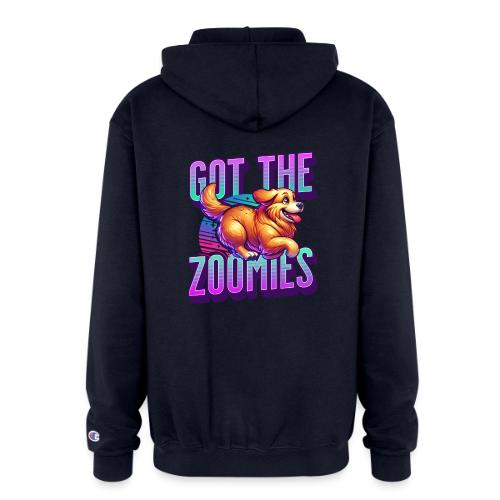 Got the Zoomies - Champion Unisex Full Zip Hoodie