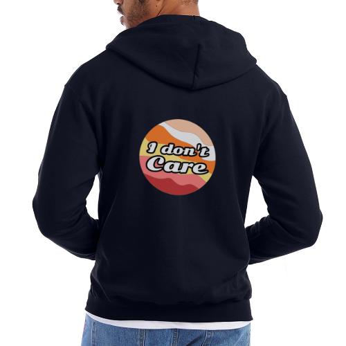 I Don’t Care Vibes - Champion Unisex Full Zip Hoodie
