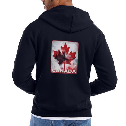 Canada's Maple Leaf Pride - Champion Unisex Full Zip Hoodie