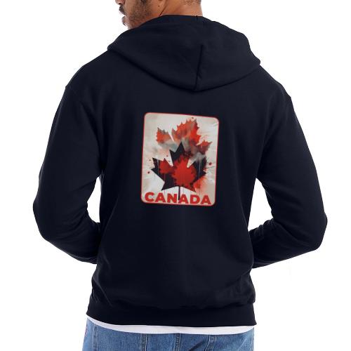 Canada Inked Leaf - Champion Unisex Full Zip Hoodie
