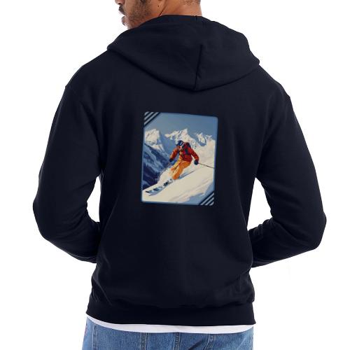 Mountain Skiing Vibes - Champion Unisex Full Zip Hoodie