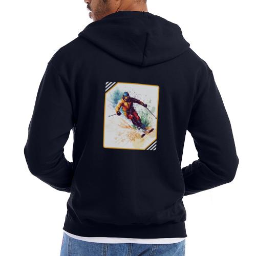 Winter Skiing Escape - Champion Unisex Full Zip Hoodie