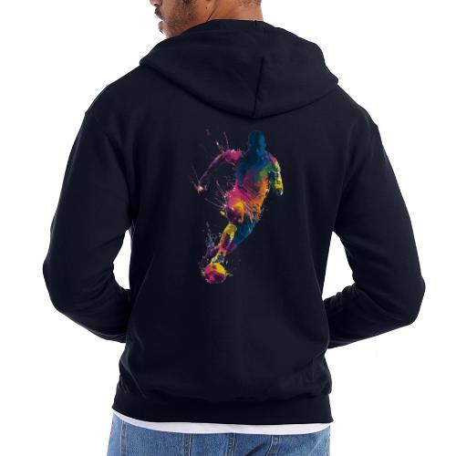 Soccer: Kick of Colors - Champion Unisex Full Zip Hoodie