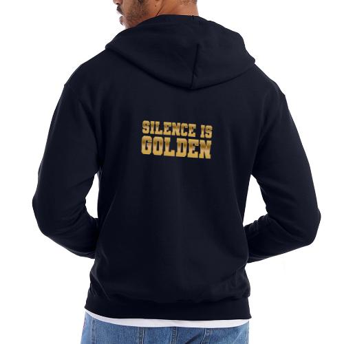 Silence is Golden - Champion Unisex Full Zip Hoodie