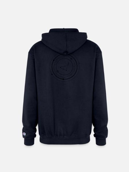Midnight Spark Emblem - Champion Unisex Full Zip Hoodie - navy