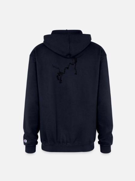 Freefly - Champion Unisex Full Zip Hoodie - navy