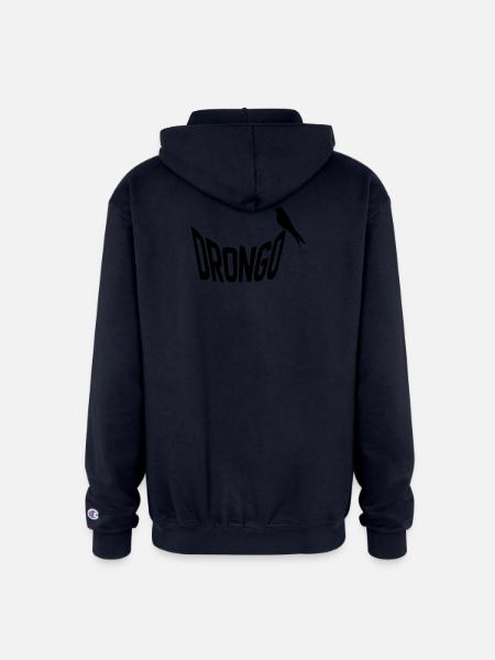 drongo - Champion Unisex Full Zip Hoodie - navy