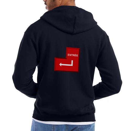 Press Enter - Champion Unisex Full Zip Hoodie