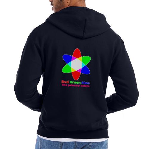 Primary colors: RGB Origins - Champion Unisex Full Zip Hoodie