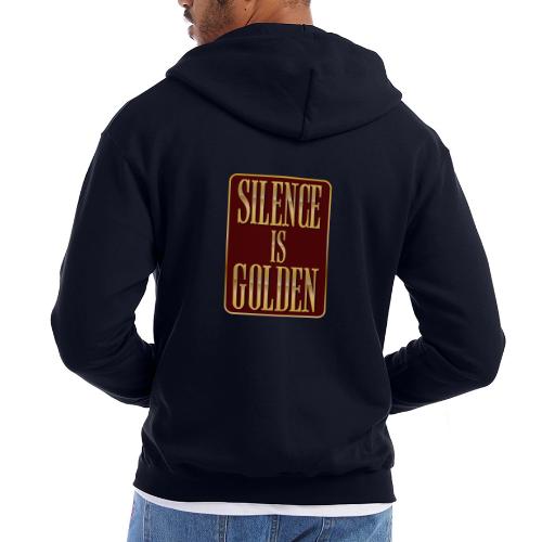 Silence Is Golden - Champion Unisex Full Zip Hoodie