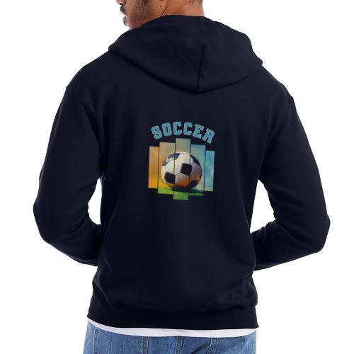 Soccer Ball Vibes - Champion Unisex Full Zip Hoodie