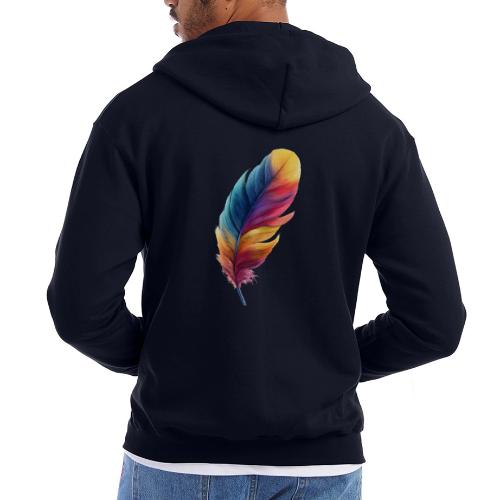 Rainbow Flight Feather - Champion Unisex Full Zip Hoodie