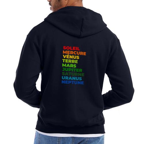 Solar System in Color - Champion Unisex Full Zip Hoodie