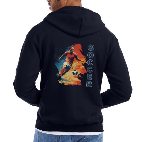 Soccer Action Pulse - Champion Unisex Full Zip Hoodie
