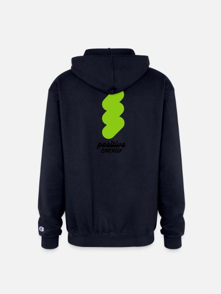 Positive Energy Neon Splash - Champion Unisex Full Zip Hoodie - navy