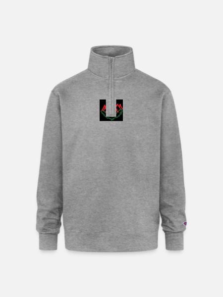 IMG_0129 - Champion Unisex 1/4 Zip Pullover Sweatshirt - heather gray