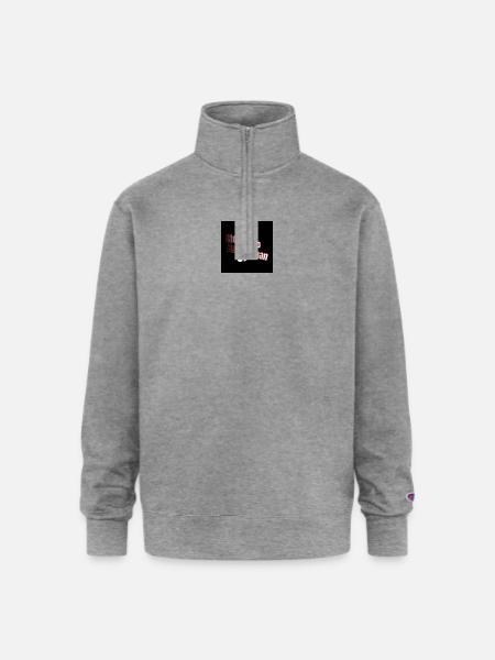 Stop Cangkeman Poster - Champion Unisex 1/4 Zip Pullover Sweatshirt - heather gray