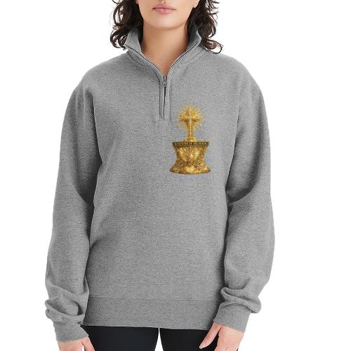 Wisdom is Heaven - Champion Unisex 1/4 Zip Pullover Sweatshirt