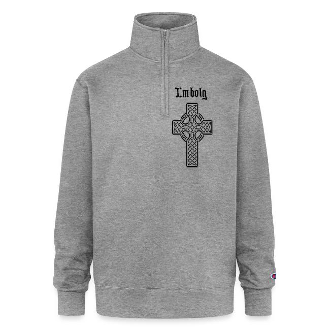 Imbolg Black Logo and Cross