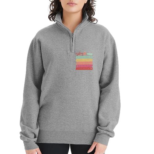 Harmony Collection - Today I Choose - Champion Unisex 1/4 Zip Pullover Sweatshirt