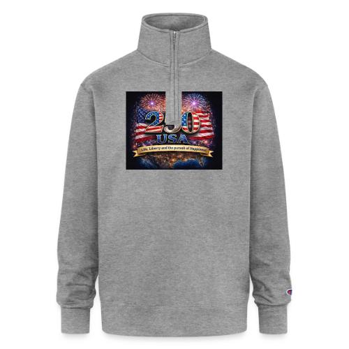 USA 250th Celebration - Champion Unisex 1/4 Zip Pullover Sweatshirt