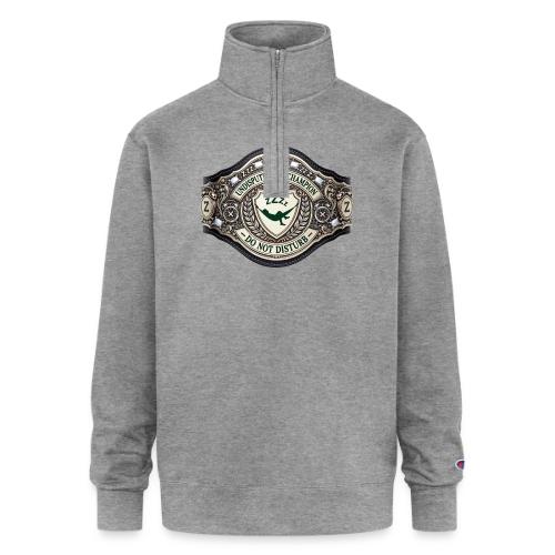 Nap Champion Belt T Shirt - Champion Unisex 1/4 Zip Pullover Sweatshirt