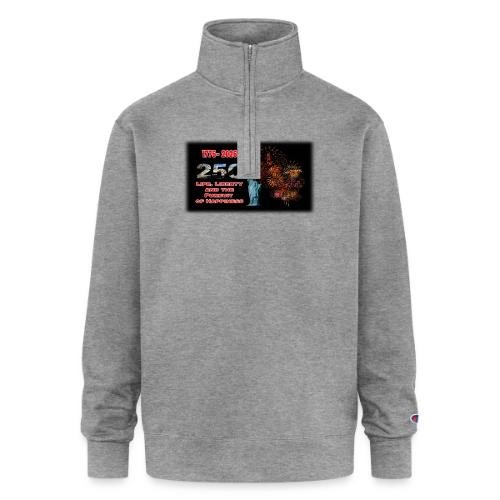 1776 - 2026 - 250 Years USA | Fireworks - Champion Unisex 1/4 Zip Pullover Sweatshirt