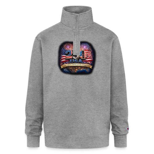 USA 250th Celebration - Champion Unisex 1/4 Zip Pullover Sweatshirt