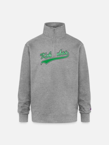Hard Ball: Kekambas - Champion Unisex 1/4 Zip Pullover Sweatshirt - heather gray