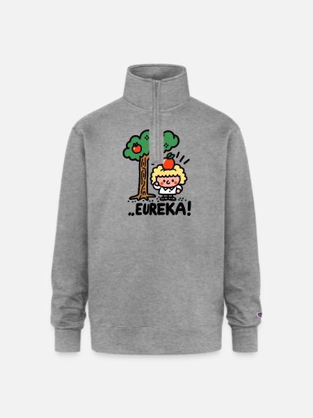 Eureka - Champion Unisex 1/4 Zip Pullover Sweatshirt - heather gray