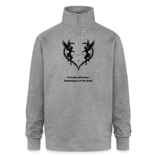 Intricate Affection T-Shirt - Champion Unisex 1/4 Zip Pullover Sweatshirt