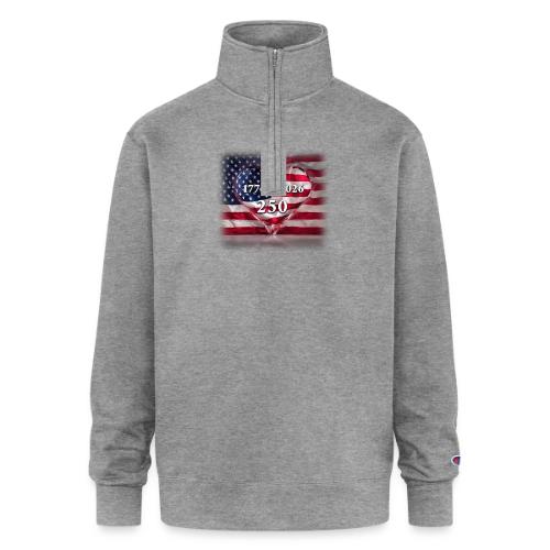 1776-2026 | 250 Years USA - Champion Unisex 1/4 Zip Pullover Sweatshirt